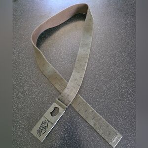 Vans "Off The Wall" Web Conductor Belt Bottle Opener Buckle Green Brown 45'L Men